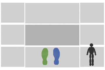 Übungen Step-Aerobic: 07 V-Step